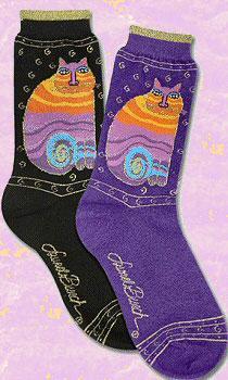 Laurel Birch Cat Lover Socks
