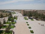 Looking towards the mosque of Yusuf Hamadani from the minaret