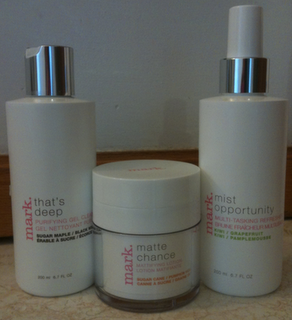 Review - mark. 'oily skin set'