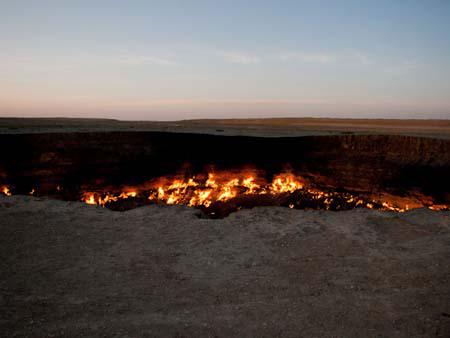 Derweze gas crater - the door to hell