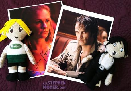 Grand Finale of Billsbabes Day 2012 with auction of Bill & Sookie Plush Dolls and photos signed by Stephen Moyer & Anna Paquin