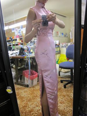 Wedding Qipao evening gown - part 2