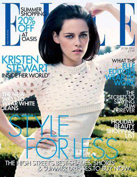 Kristen Stewart covers ELLE UK June 2012