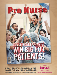 Registered Nurses won’t make newspaper headlines, but your local sports pro will.