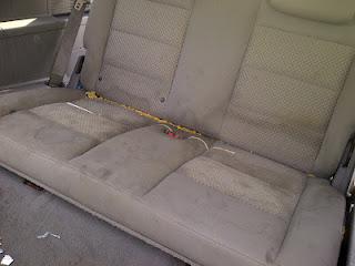 My Saturday project. Cleaning out the car. I was so proud...