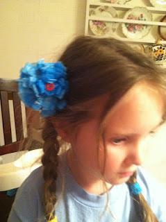 Upcycled Hair Bows!