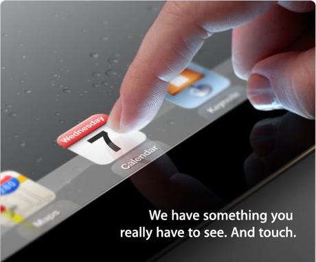 Apple iPad event invite