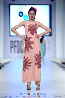 Tazeen Hassan at PFDC Sunsilk Fashion Week 2012 Day 1