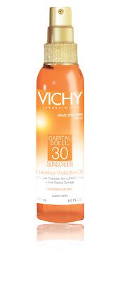 Bostonista Give-A-Ways: Vichy's Capital Soleil Luxurious Protective Oil