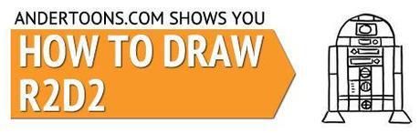 How To Draw A Cartoon R2D2