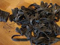 Soul Mate Squid-Ink Pasta with Parsnips & Pancetta