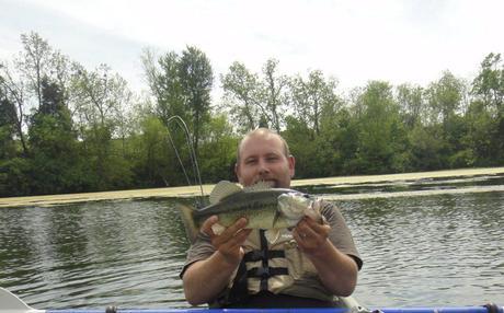 Lake Reba Kayak Fishing Report 4/29/12