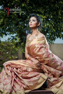 Traditional Saree Designs Complete Collection 2012 By Mansha