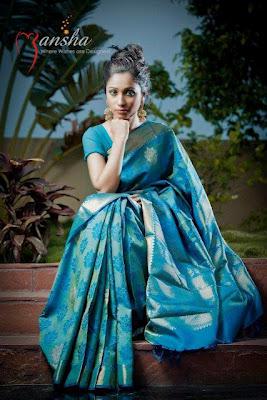 Traditional Saree Designs Complete Collection 2012 By Mansha