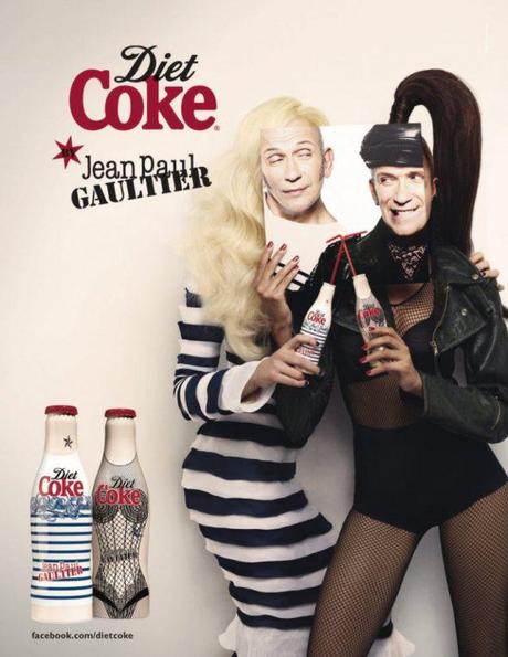 diet coke + jean paul gaultier