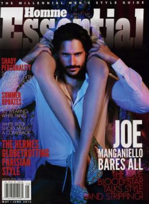 Joe Manganiello on the Cover of Homme Essentials Magazine