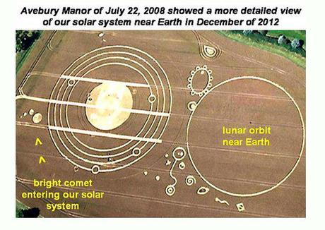 #50 Crop Circle from Avebury in 2008