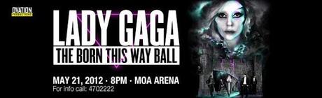 It's OFFICIAL: LADY GAGA in Manila 2012!