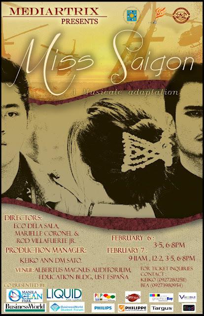 UST's Mediartrix adaptation of Miss Saigon: The Musicale