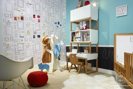 Fun, Modern Nursery-to-Toddler Room modern kids