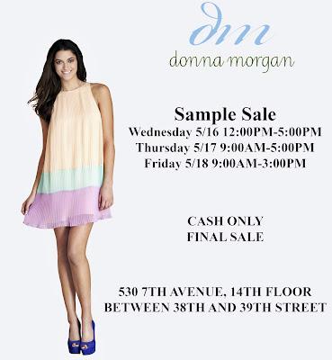 Donna Morgan Sample Sale