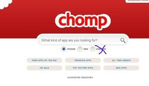 Apple Eliminate Search Category of Android at Chomp