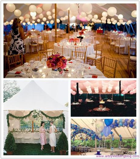 Wedding Tent Decoration Ideas