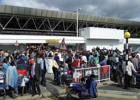 Queues at Heathrow will become chaotic as border agency strikes. Photocredit: Ricoeurian