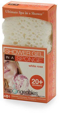 Shower-Gel-in-a-Sponge-White Rose