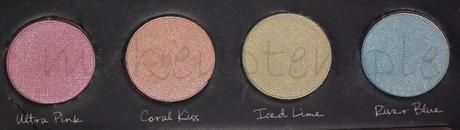 Product Reviews: Eye Shadow Palette: Front Cover: Front Cover Easy on the Eye Hot Eye Shadow Palette Swatches