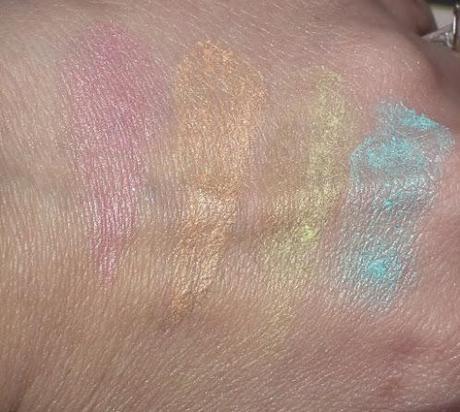 Product Reviews: Eye Shadow Palette: Front Cover: Front Cover Easy on the Eye Hot Eye Shadow Palette Swatches