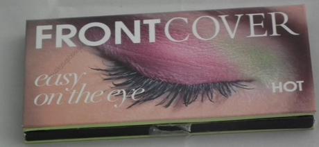 Product Reviews: Eye Shadow Palette: Front Cover: Front Cover Easy on the Eye Hot Eye Shadow Palette Swatches