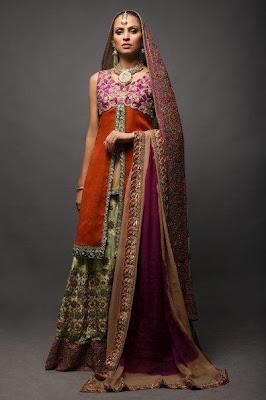 SamanZar Couture by Shaiyanne Malik Bridal Wear Collection 2012