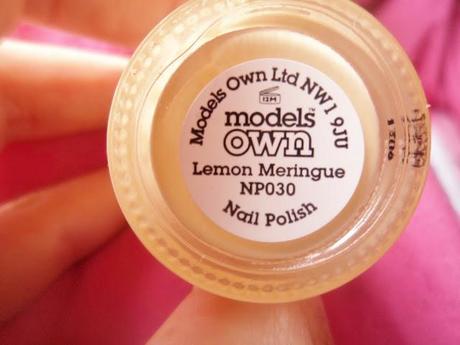 Models Own - Lemon Meringue