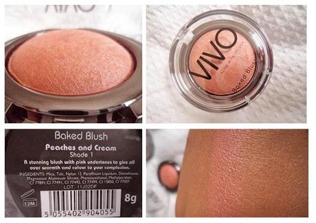 Vivo Baked Blush - Peaches and Cream