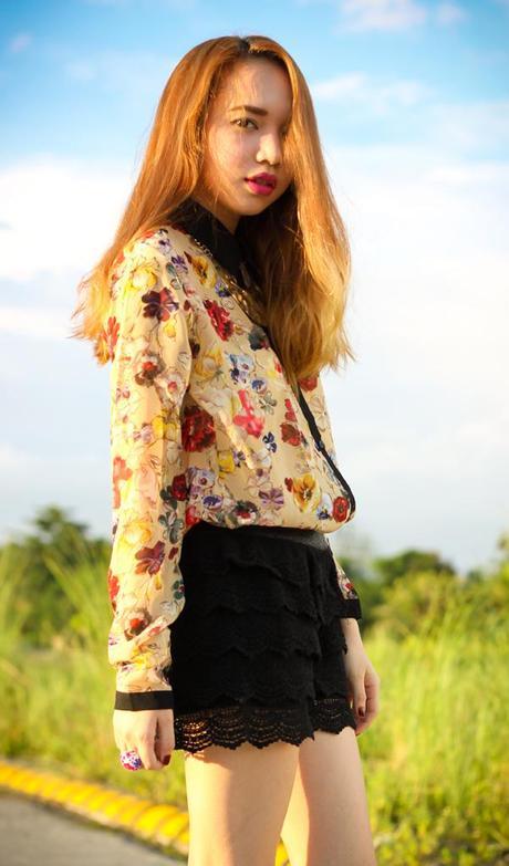 7-2 Black and Blooming