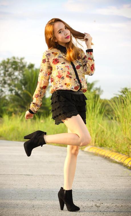 7-3 Black and Blooming