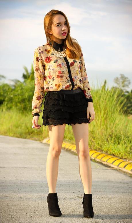 7-4 Black and Blooming