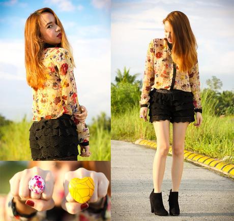 7 Black and Blooming