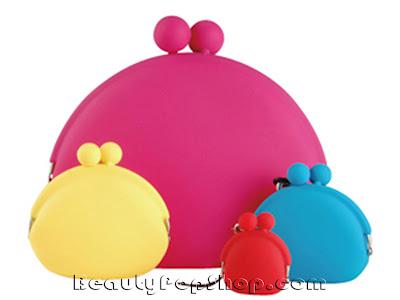 New Products Coming to BeautyPopShop - Cute Japanese Silicone Makeup Bags, Coinc Purses, etc.