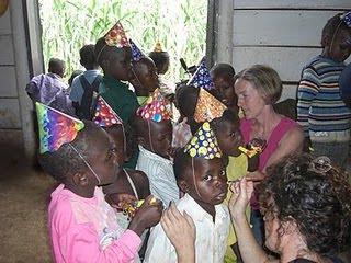 Face painting children