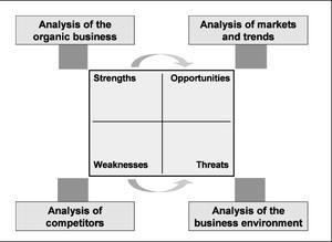 Figure 10: SWOT-Analysis of the organic busine...