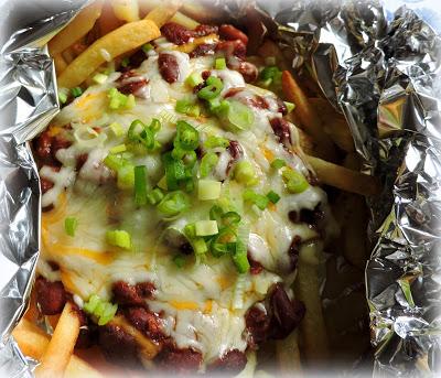 Foil Packet Chili Cheese Fries