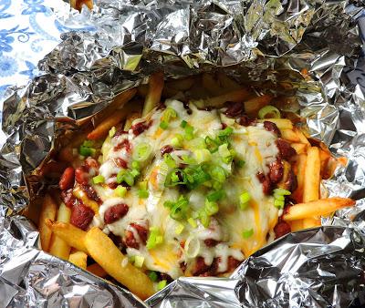 Foil Packet Chili Cheese Fries