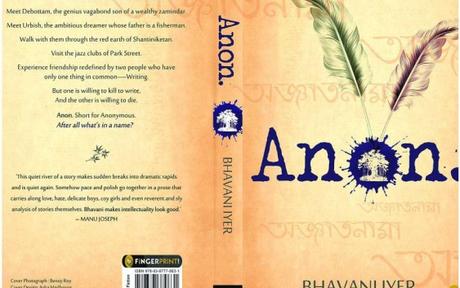 Anon by Bhavani Iyer, an emotional treat -Book review