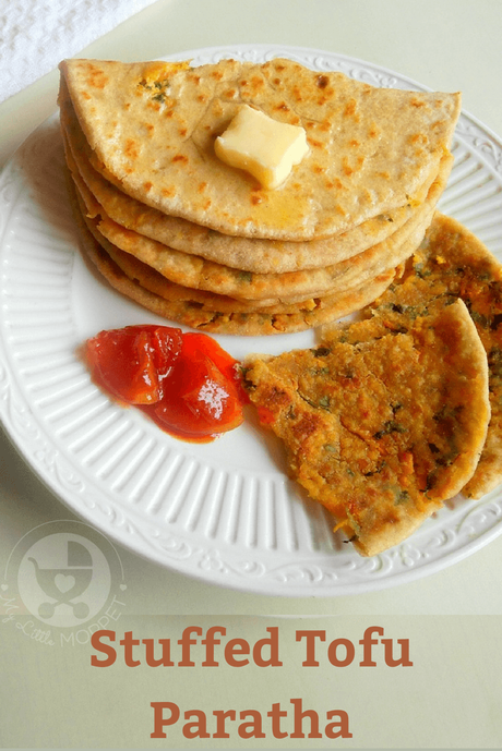 Use familiar dishes to introduce new ingredients to your kids, like this Whole Wheat Stuffed Tofu Paratha recipe that's yummy and packed with nutrition!