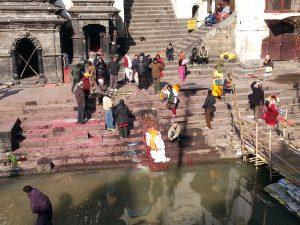 Open Cremation at Pashupatinath Temple