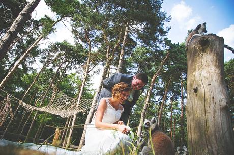 Yorkshire Wildlife Park Wedding, Doncaster – David & Eleanor
