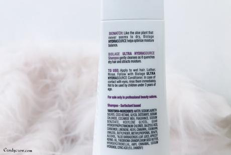 Matrix Biolage Ultra Hydrasource Shampoo ingredients