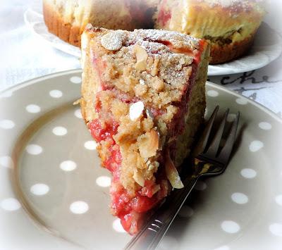 Raspberry Almond Breakfast Cake